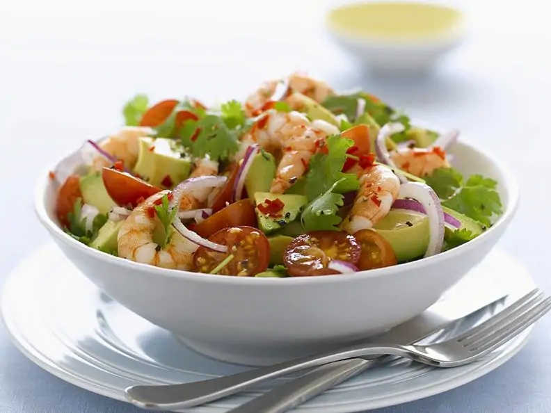 Avocado-Shrimpssalat