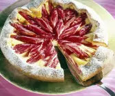 Rhabarber-Vanille-Kuchen