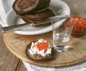 Kaviar-Blinis
