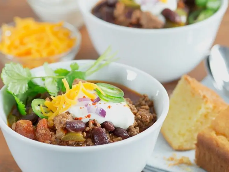 Chili con Carne mit Rindfleisch
