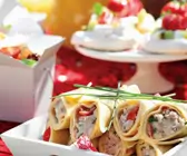 Thunfischcreme im Pfannkuchen