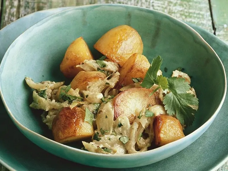 Cashew-Kartoffeln