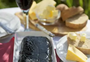 Schwarzes Johannisbeergelee