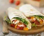Hähnchen-Wraps