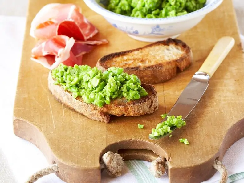 Bohnen-Röstbrot