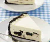 Käsekuchen mit Schokoladenkeksen