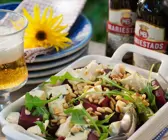 Rote Bete Salat mit Käse