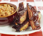 Schweinerippen mit Barbecuesauce
