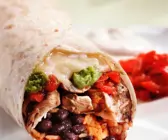 Hähnchen-Burrito