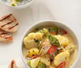 Curry mit Romanesco und Blumenkohl