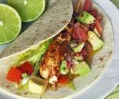 Hähnchen-Fajita mit Avocado