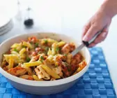 Nudel-Hühnchen-Gratin
