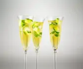 Cocktail mit Sekt