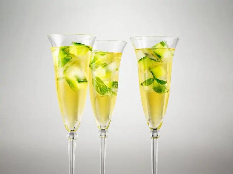Cocktail mit Sekt