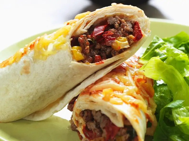Mexikanische Burritos mit Hack