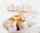 Lammwraps mit Mais und Avocado