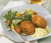 Krebsfleischbratlinge