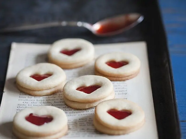 Marmeladenplätzchen