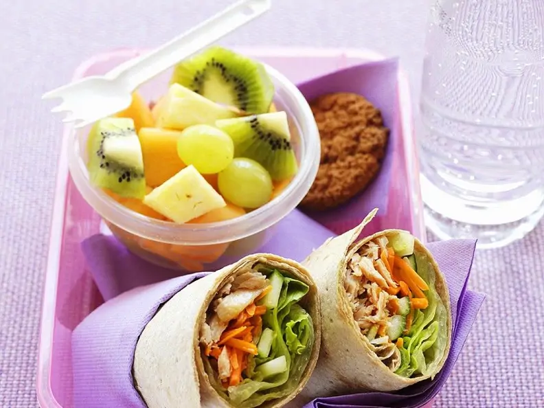 Wraps mit Thunfisch