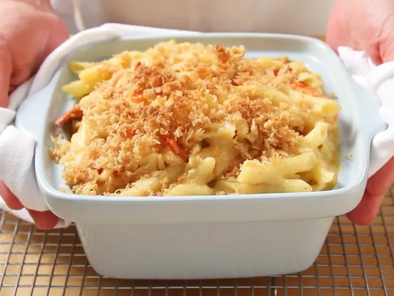 Mac and Cheese mit Hummer