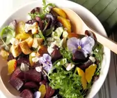 Rote-Bete-Salat mit Orange und Käse