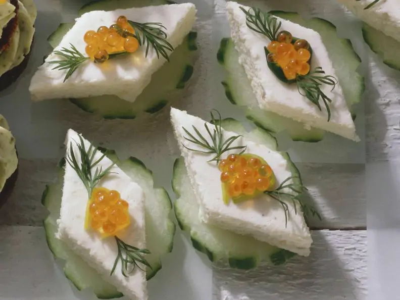 Forellen-Canapes