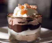 Mascarpone-Schoko-Dessert mit Maroni