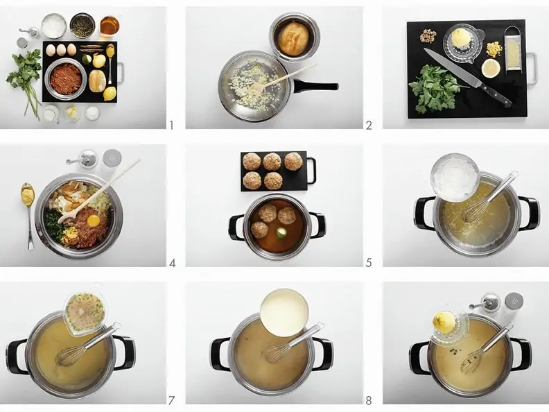 Hackbällchen "Königsberger Art" mit Kapernsauce