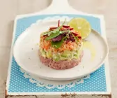 Fischtatar mit Avocado