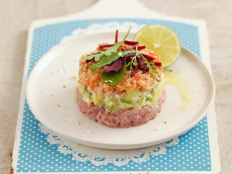 Fischtatar mit Avocado