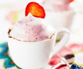 Erdbeermousse ohne Gelatine