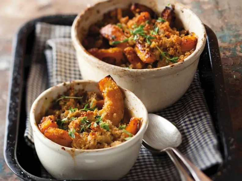 Kürbisgratin