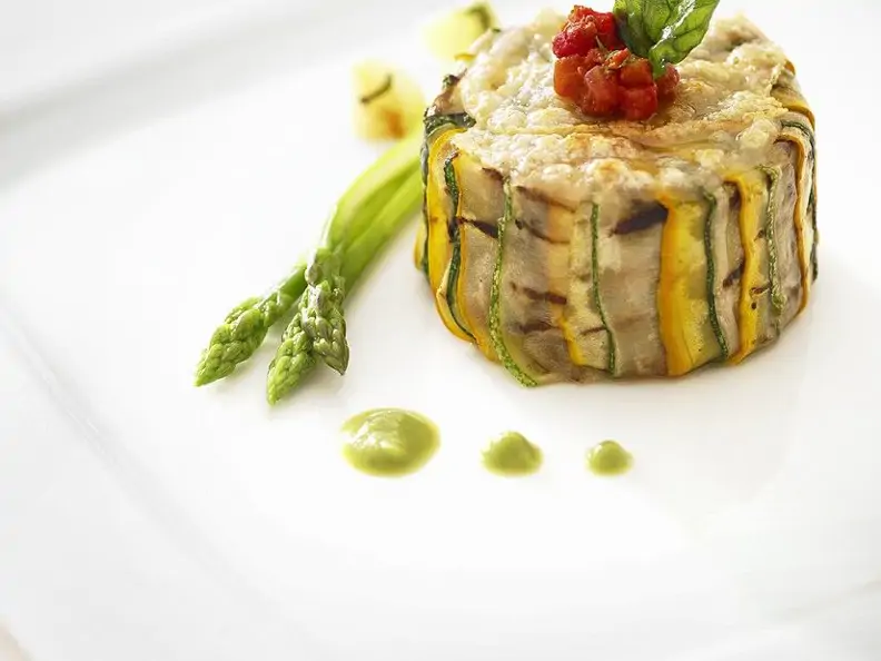 Zucchini-Frischkäseküchlein