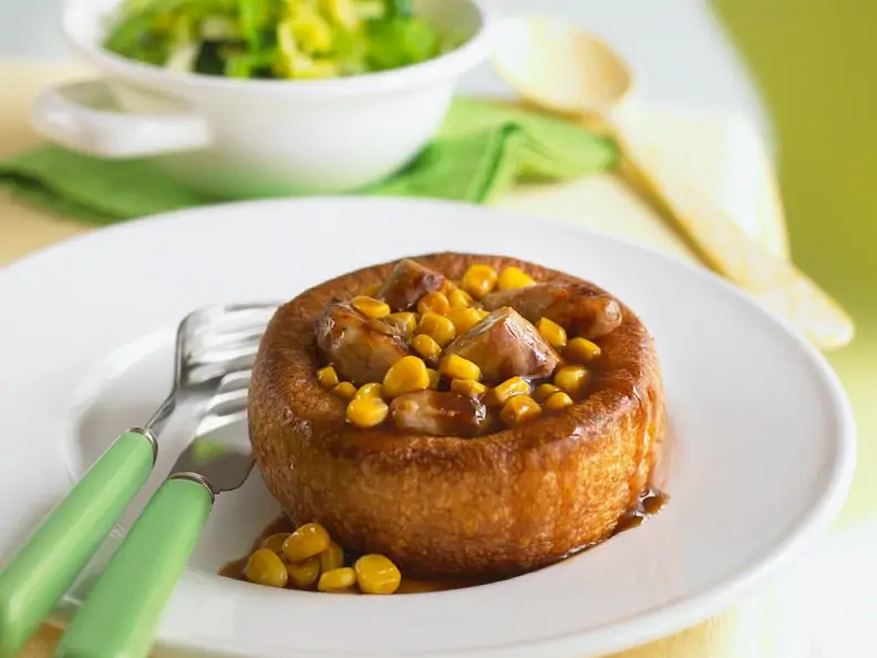 Gefüllter Yorkshire Pudding