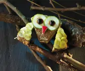 Lustig belegtes Vollkornbrot für Kinder