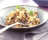 Risotto mit Pilzen