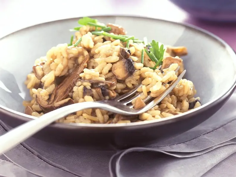 Risotto mit Pilzen