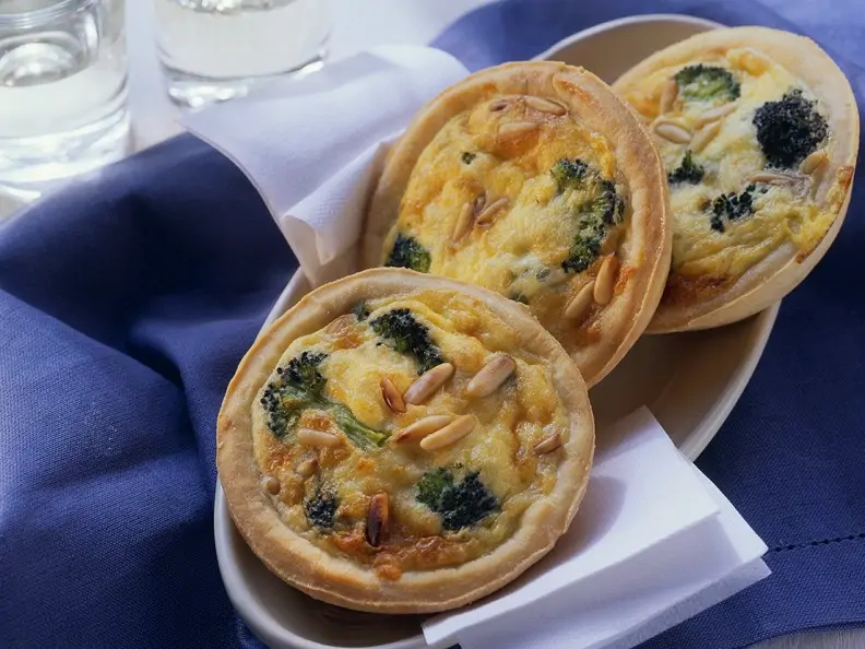 Mini-Brokkoliquiches