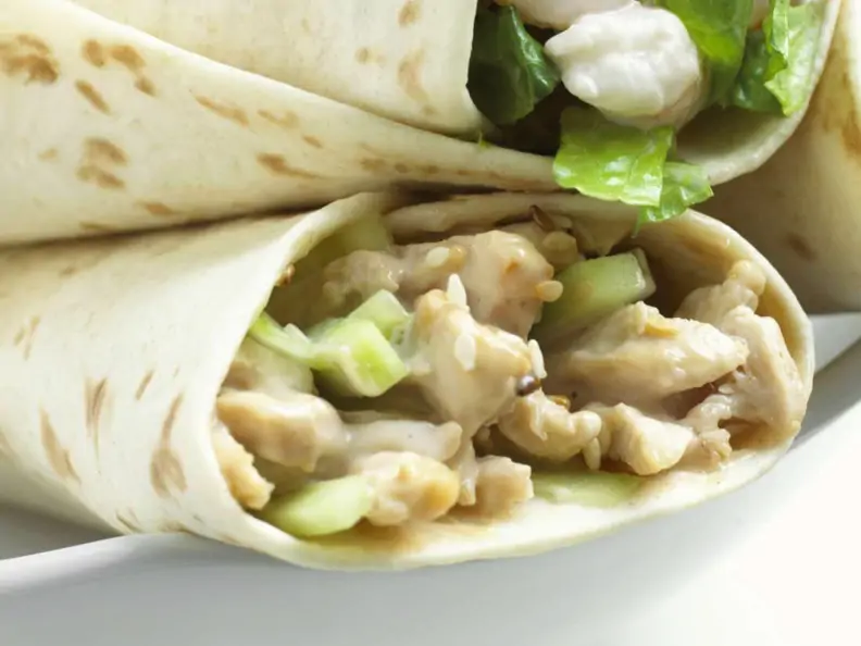 Hühnchen-Wrap