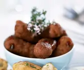 Feurige Kroketten mit Dip