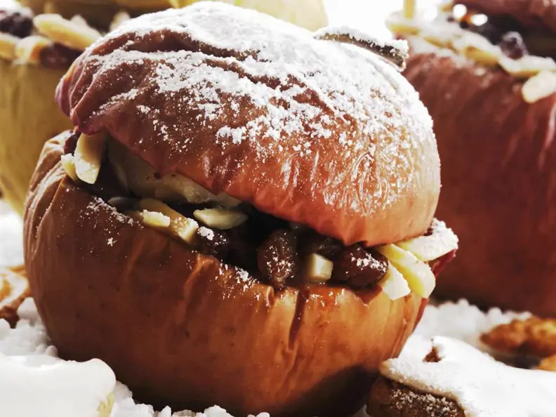 Gebratene Äpfel