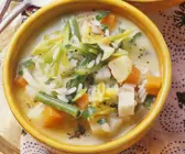 Gemüsesuppe mit Reis
