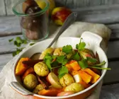 Kürbis-Maroni-Tajine