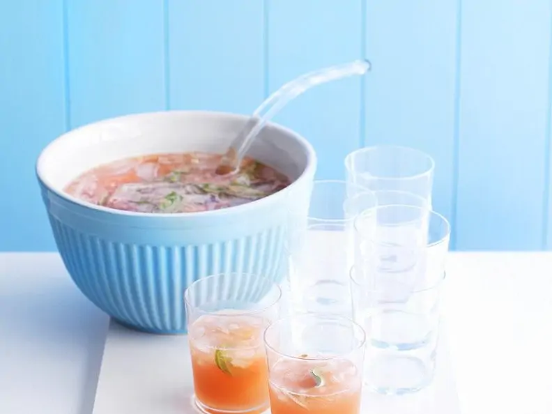 Pink Grapefruit-Bowle