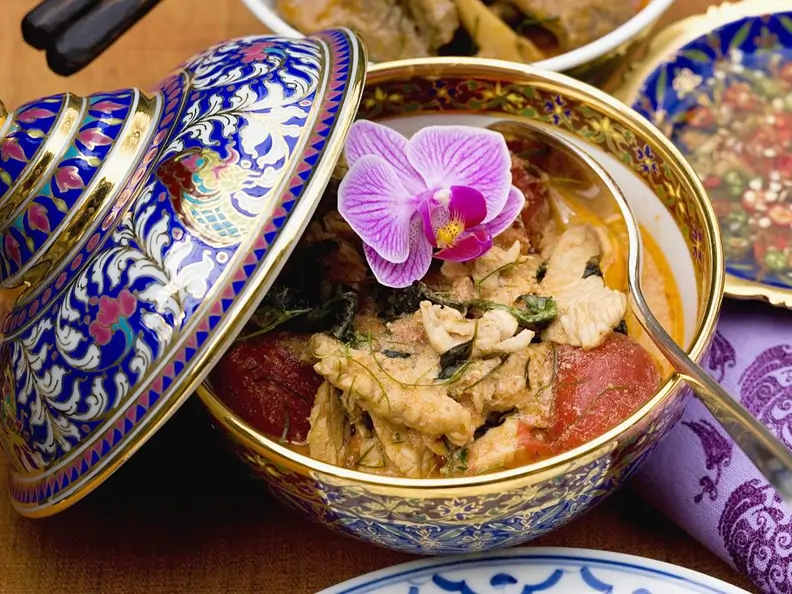 Panang-Curry mit Hähnchen