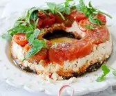 Gemüse-Kranz mit Käse