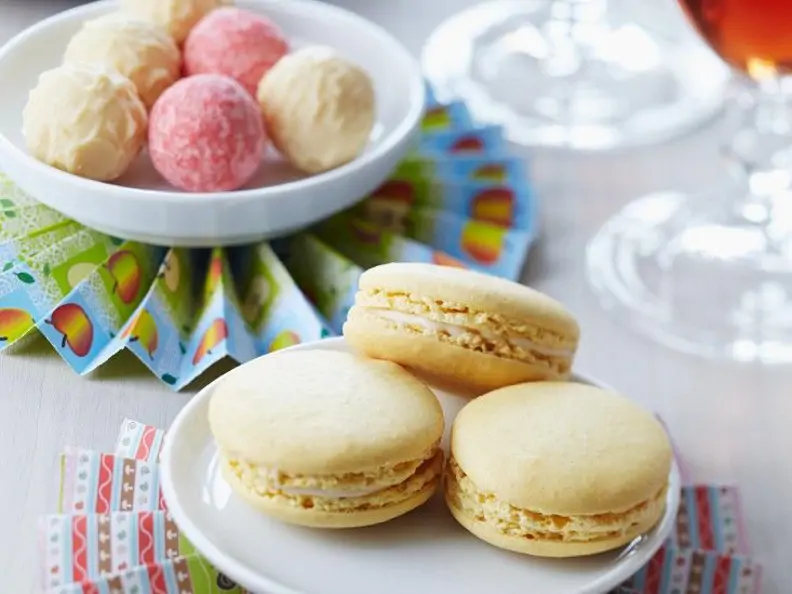 Macarons mit Schokoladencreme