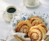 Zimtschnecken mit Marzipan