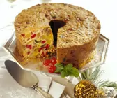 Tropischer Früchtekuchen