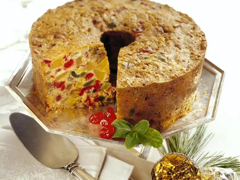 Tropischer Früchtekuchen